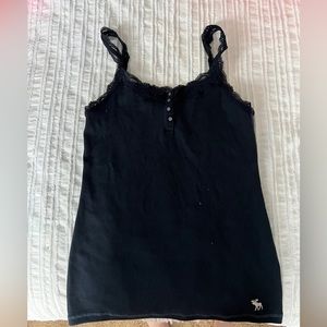 A&F women's navy cami